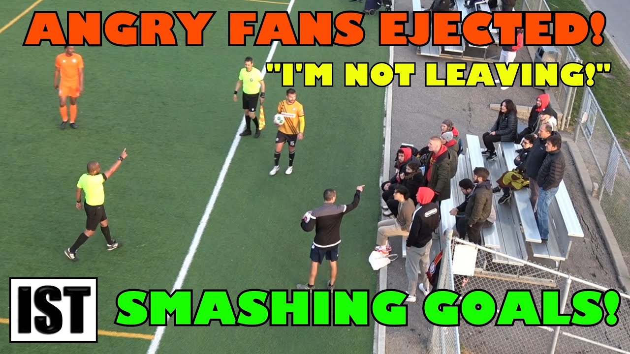 EJECTED Fans REFUSE To Leave! CHAMPIONS Play AWAY Game!  HOSTILE CROWD!
