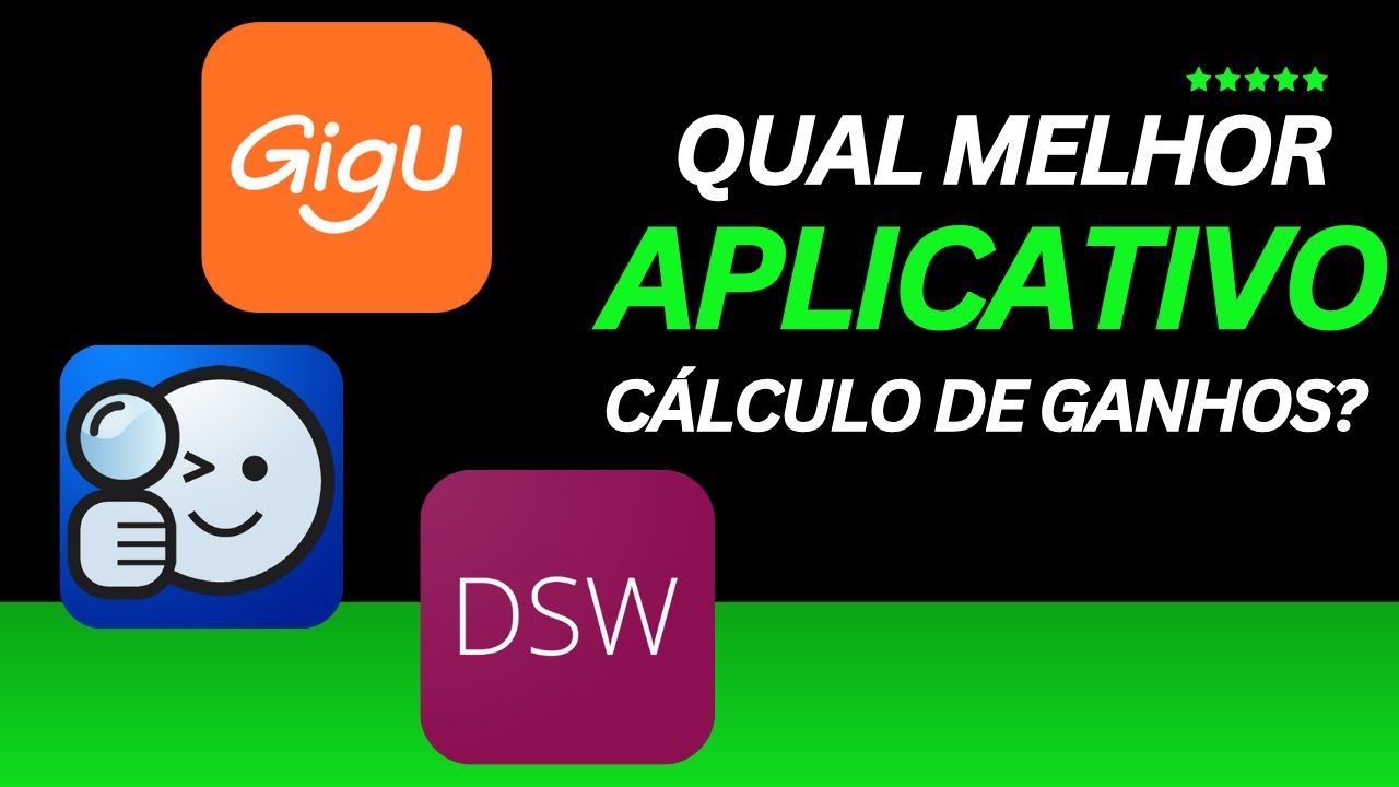 🔥 [[ GIgU, DSW, REBU, ROTA ]] qual é o melhor app de cálculo de ganhos para MOTORISTA?