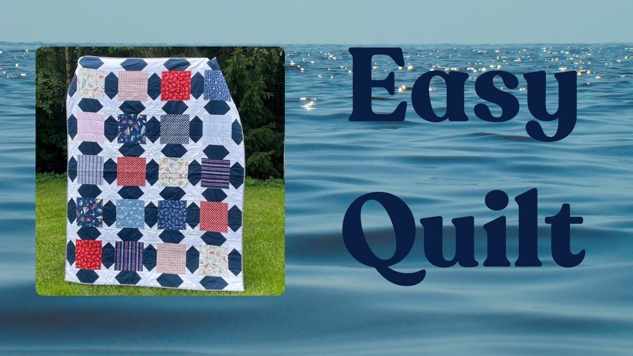 Easy Layer Cake Quilt | Sewing by the Sea on the Nordic Border