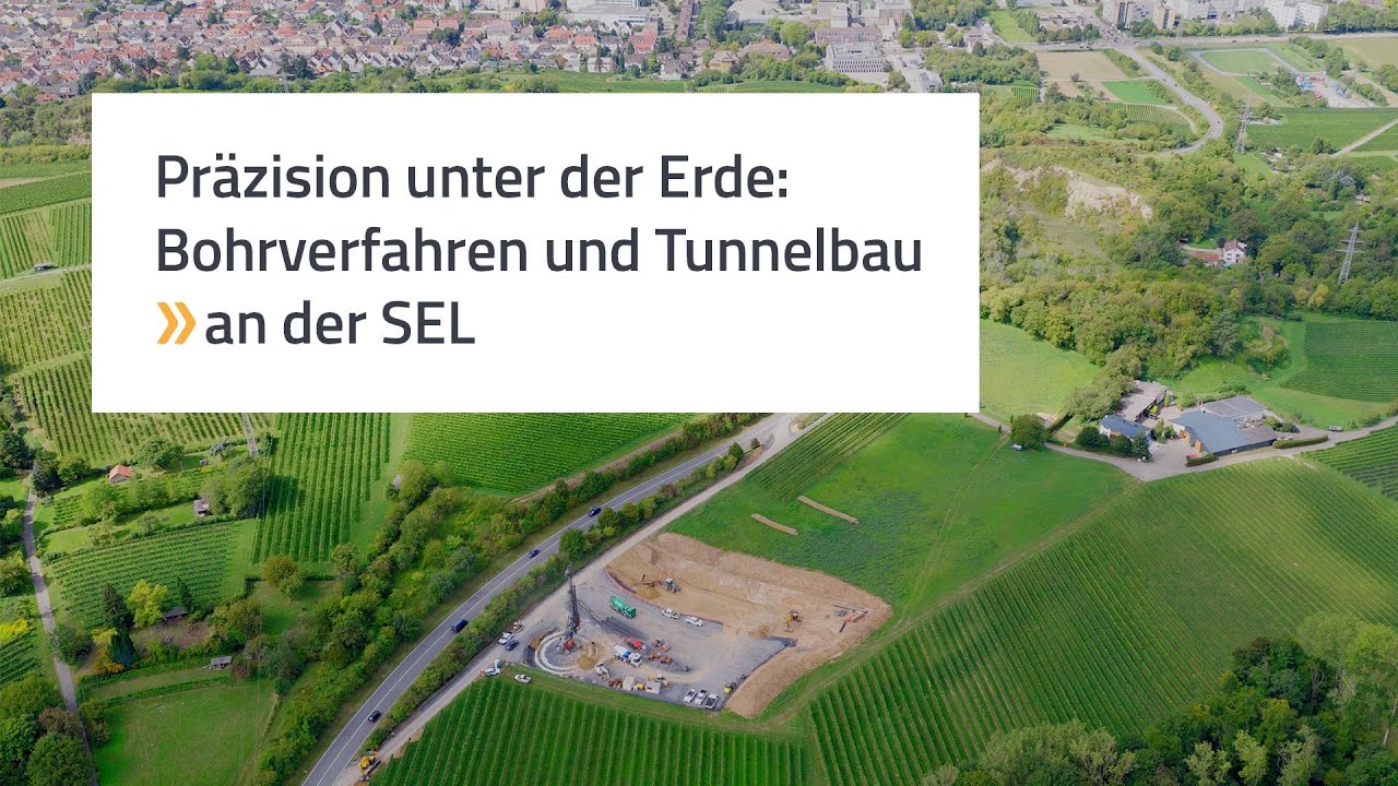 Präzision unter der Erde: Bohrverfahren und Tunnelbau an der SEL