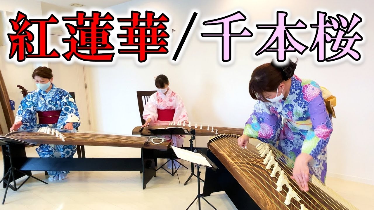 紅蓮華＆千本桜メドレー／箏桜会そうおうかいsououkai／箏曲／鬼滅の刃／東海村