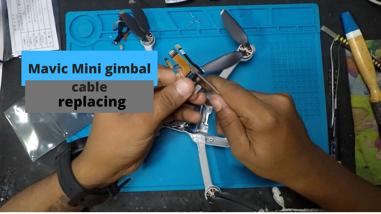 DJI Mini Ribbon Cable Replacement | 3 in 1 flexible flat cable replacement | dji mavic mini crashed