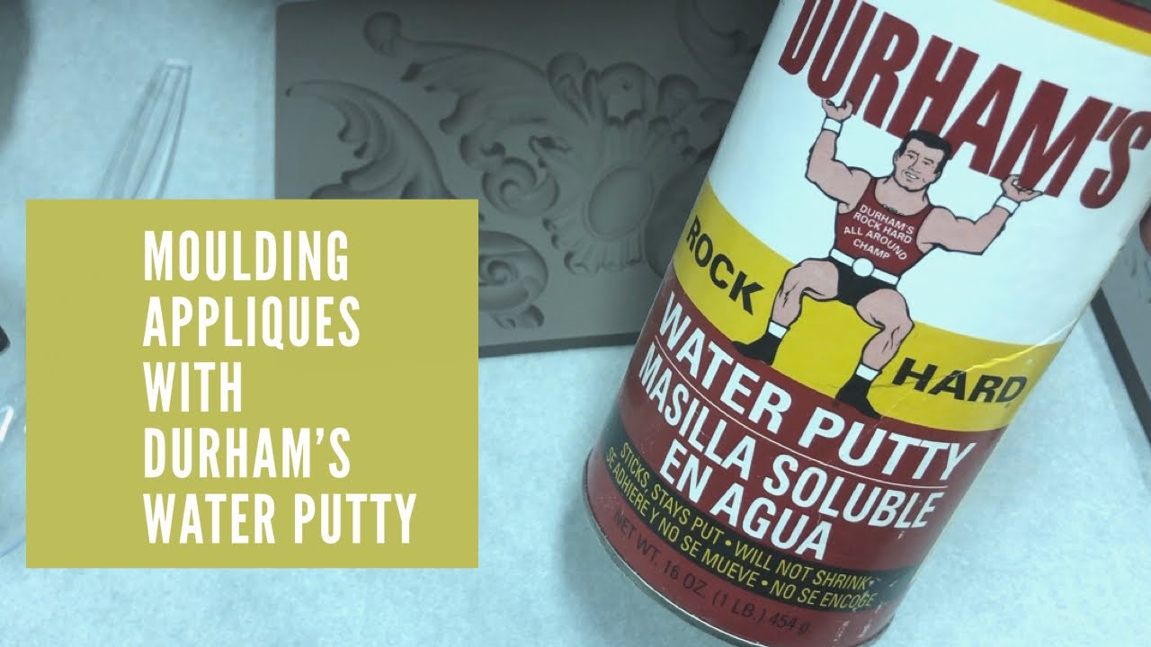 Moulding Appliques with Durhams Water Putty