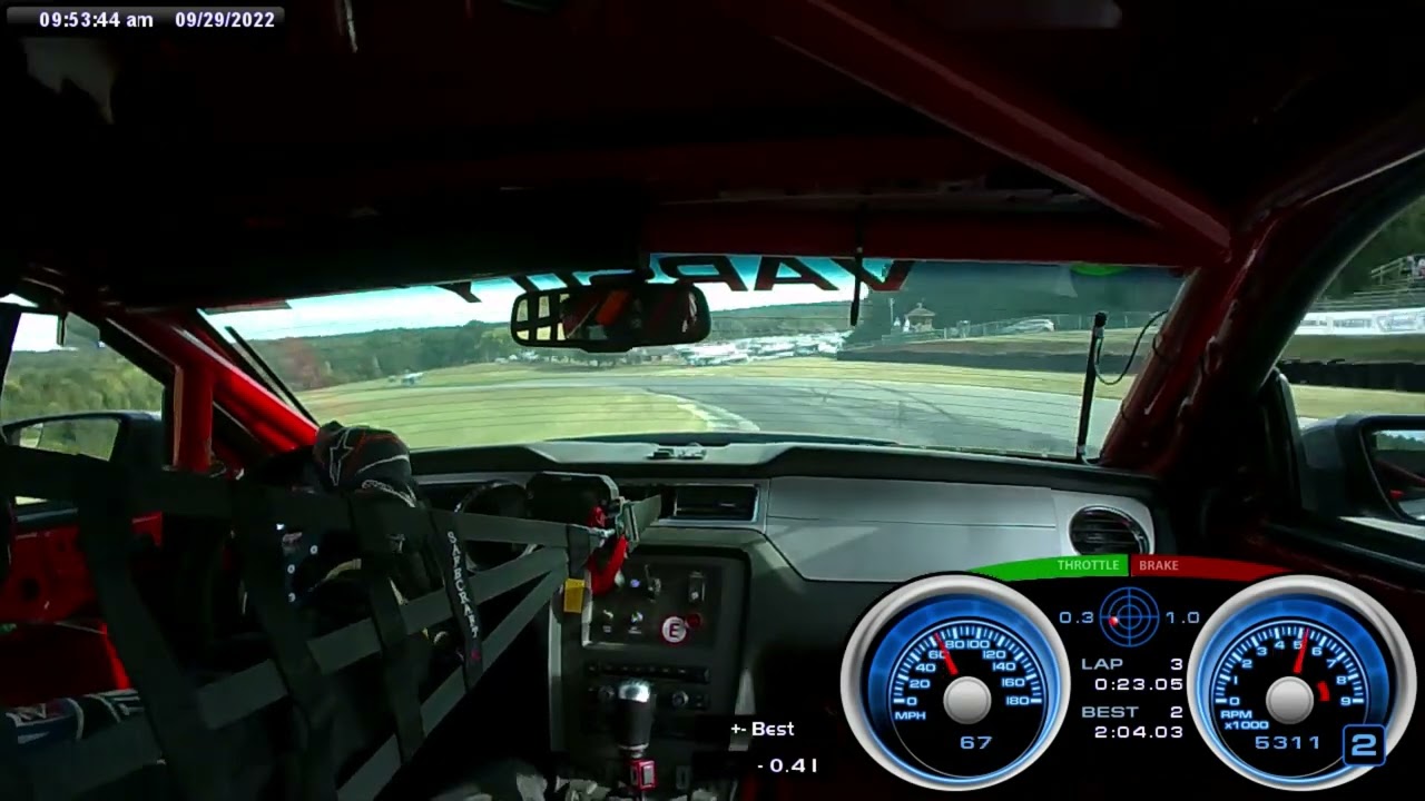 Phoenix Performance Mustang VIR SCCA Runoffs American Sedan Qual 3