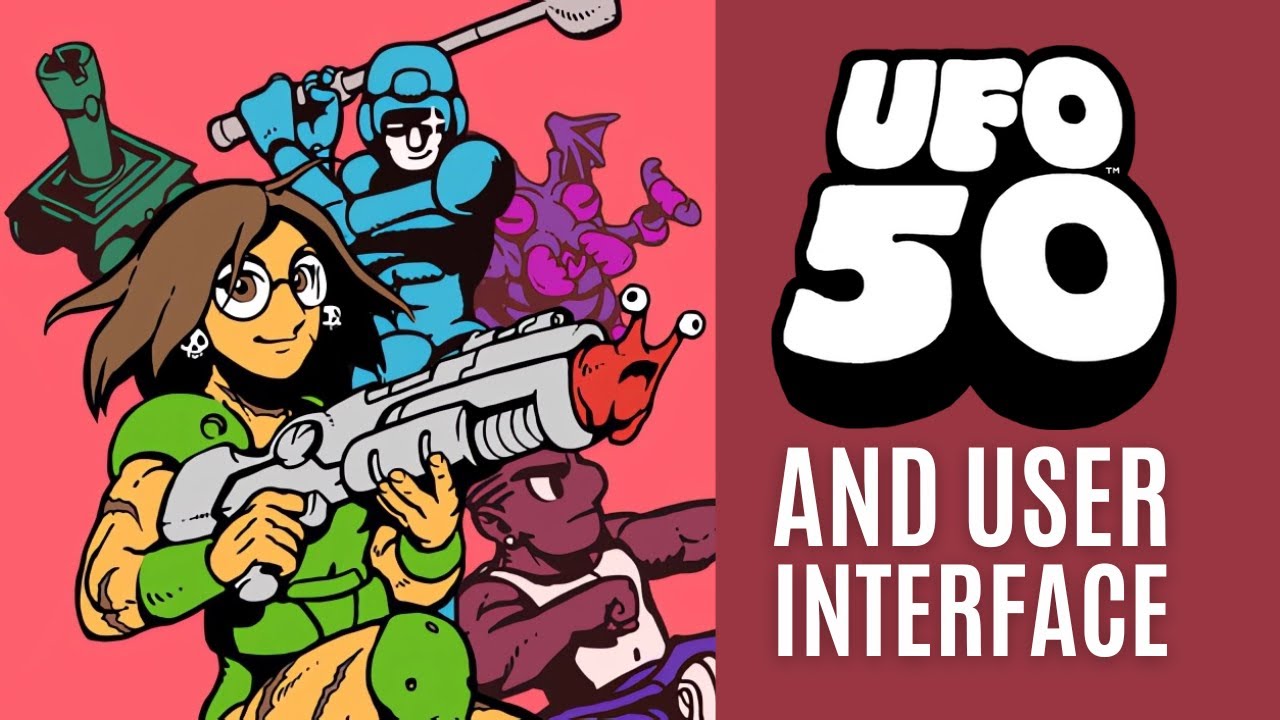 How UFO 50's Interface Influences Play