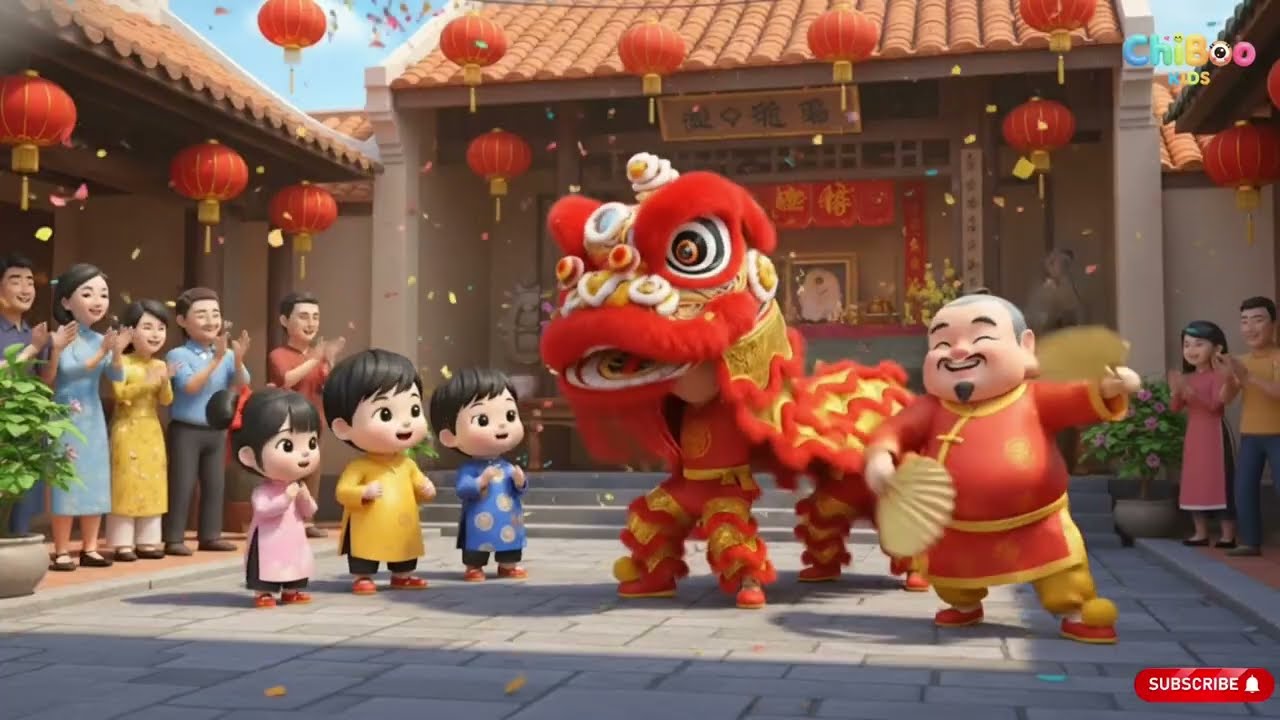 Nhạc Tết 10 Phút Cho Bé Ăn Dặm I Xúc Xắc Xúc Xẻ, Con Lân Múa Vui I Sooka Kid I Nhạc Tết 2026