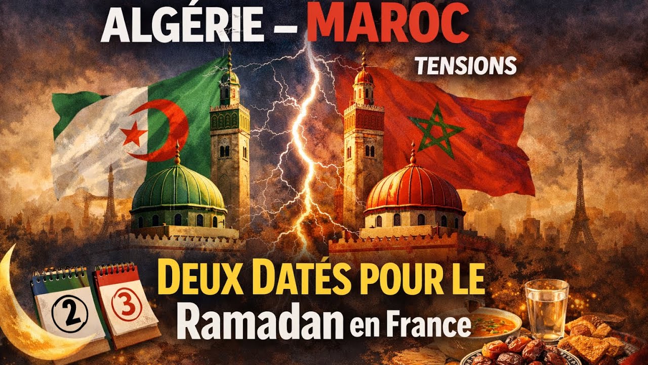 Le conflit Algérie-Maroc a provoqué deux dates différentes pour le début du Ramadan en France 
