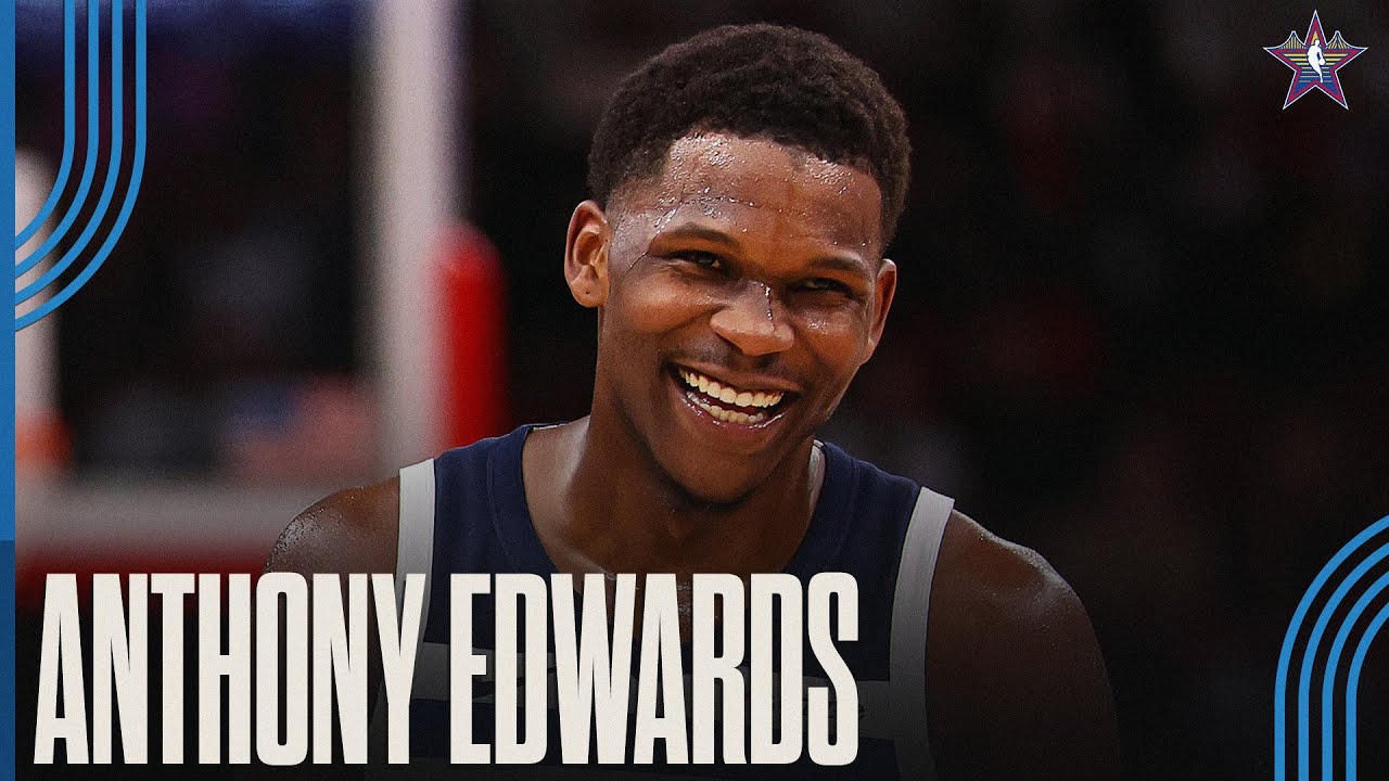 Anthony Edward's BEST PLAYS! | 2025 #NBAAllStar | 2024-25 Season