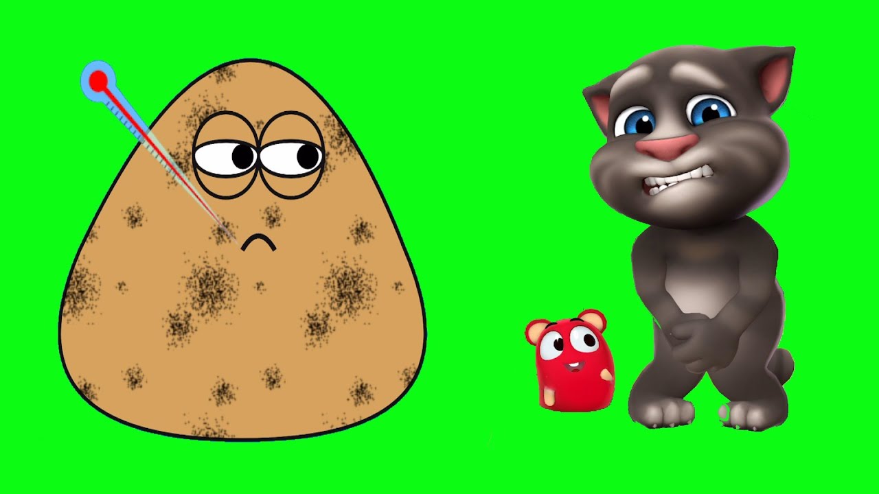 POU y TOM - POU y el gato TOM en español.