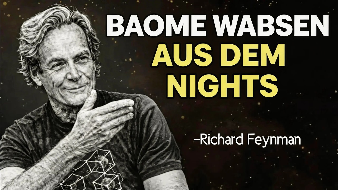 Bäume wachsen NICHT aus dem Boden Es ist nicht das, was Sie denken  ( Feynman erklärt )