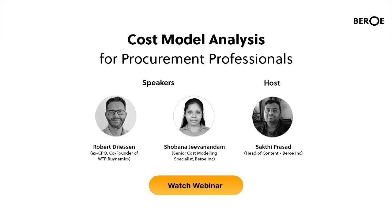Cost Model Analysis for Procurement Professionals