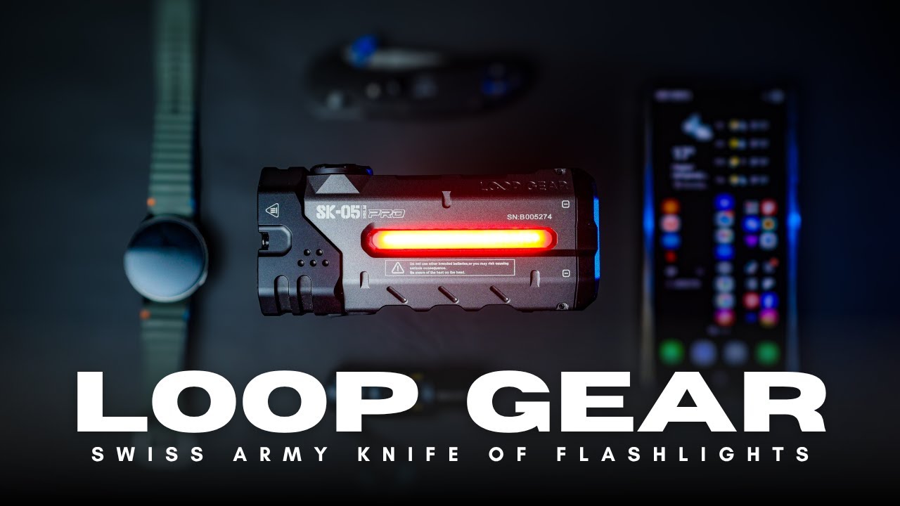 Швейцарский армейский нож-фонарик: Loop Gear Helm Pro