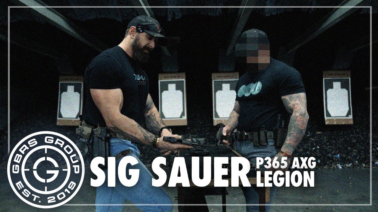 SIG Sauer P365 Axg Legion — распаковка, тестирование и обзор