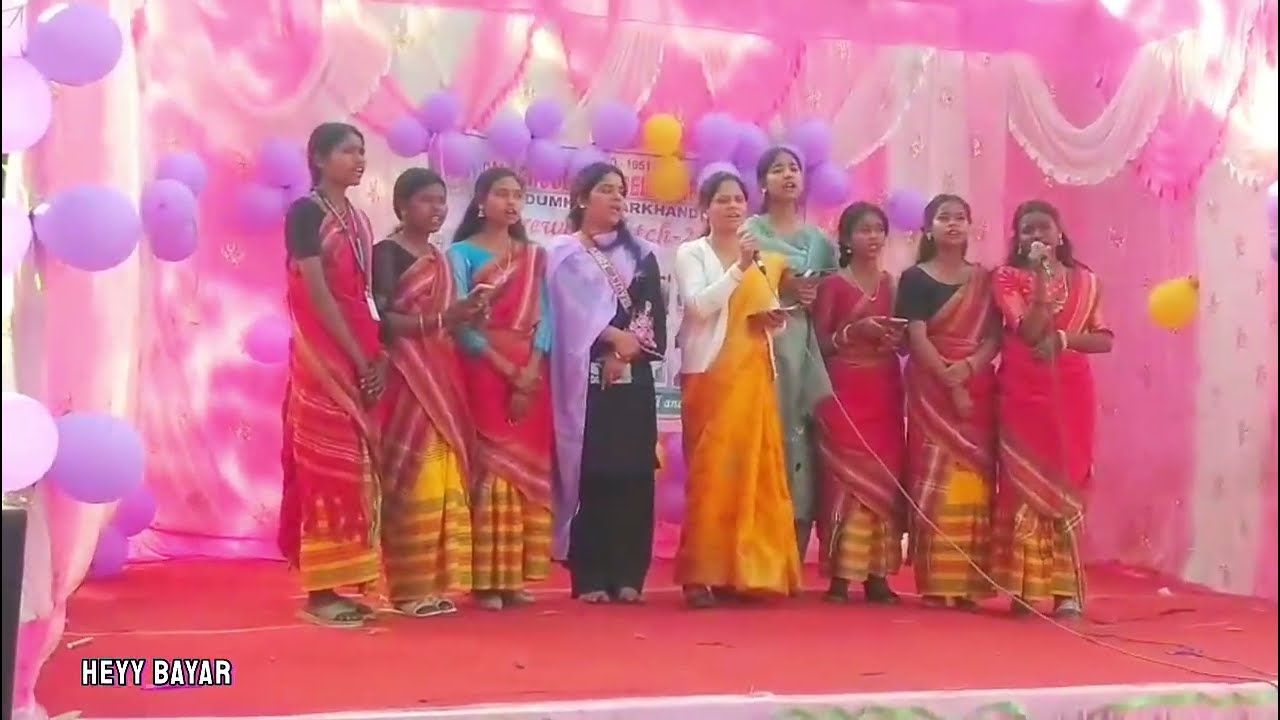 Hinjla Mela dance performance | CM School Of Excellence Girls Dumka Annual Function / Heyy Bayar 