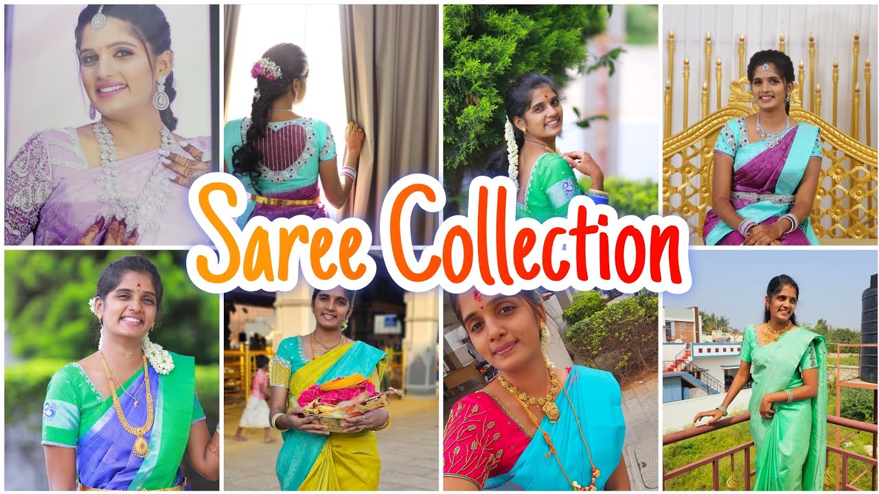 Beautiful Silk Saree Collection #saree #sarees #trending #sareecollection #silksaree #vlog #369