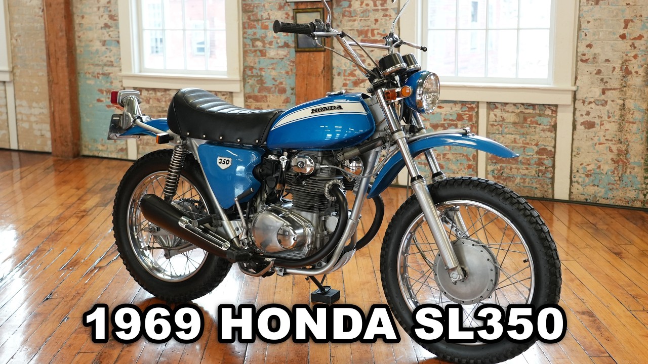 HONDA SL350 1969 года выпуска
