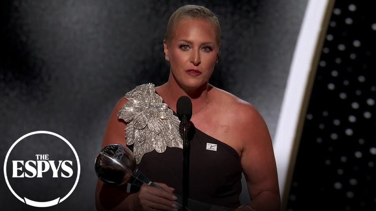 Katie Schumacher-Cawley's speech after winning the 2025 Jimmy V Award for Perseverance | 2025 ESPYS