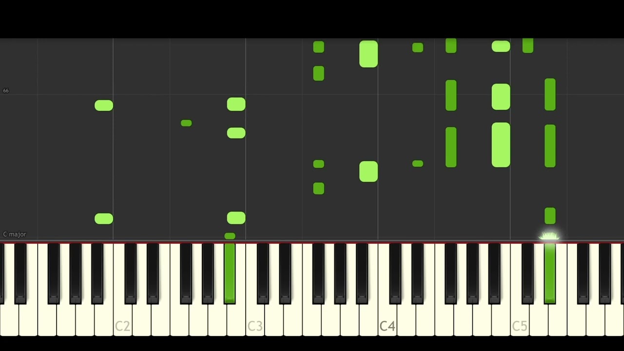 Henry Moodie - you were there for me Piano Cover Synthesia
