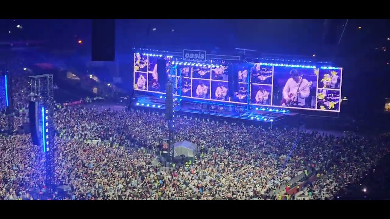 Oasis - Don't look back in anger - Live25 in Croke Park, Dublin 16.08.2025
