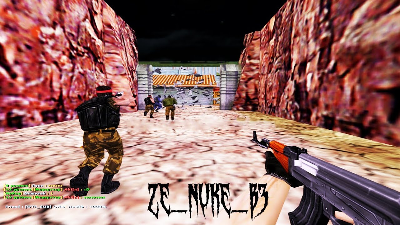 Counter-Strike : Zombie Escape | ze_nuke_b3 | 60 fps