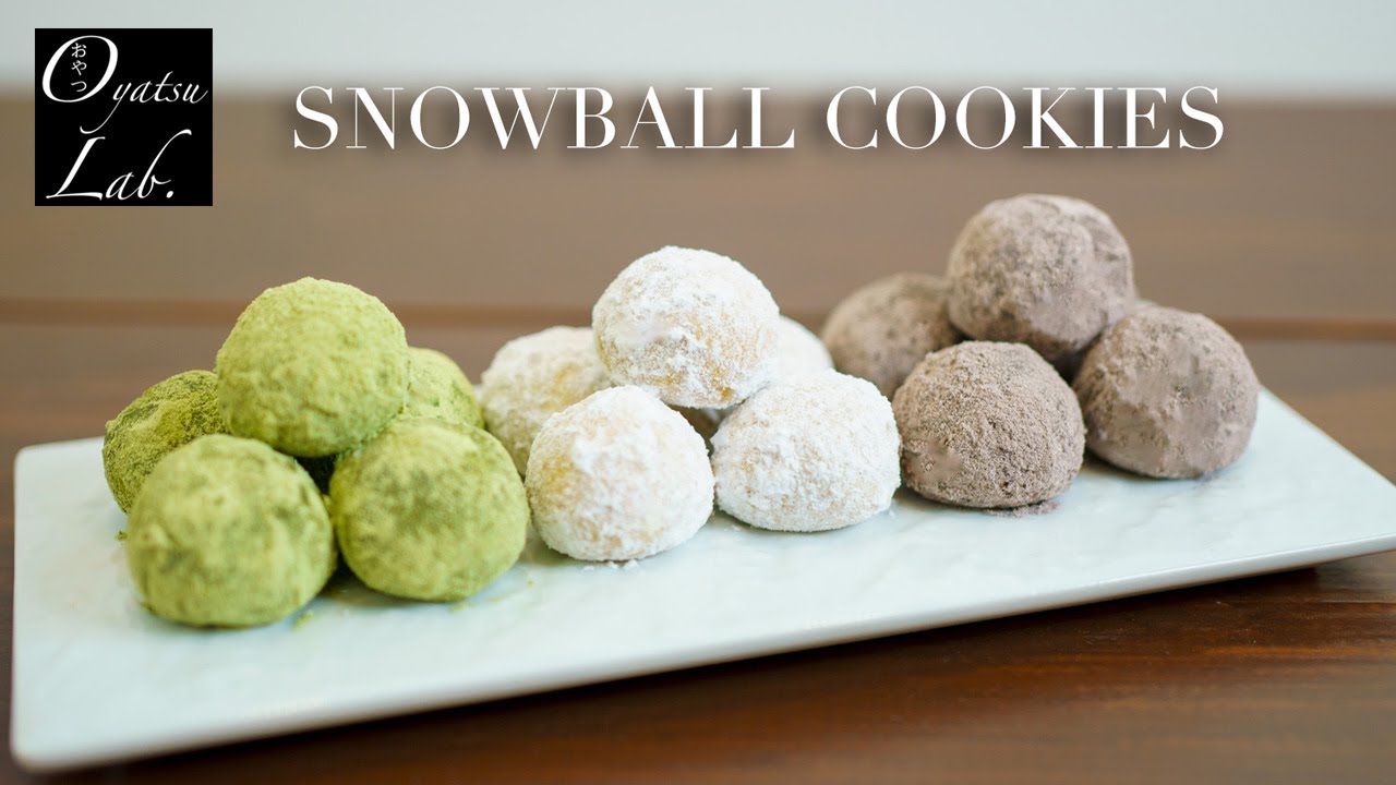 [Easy / Eggless] Snowball Рецепт Печенья (глютен) / Snowball Cookie Recipe | Oyatsu Lab.