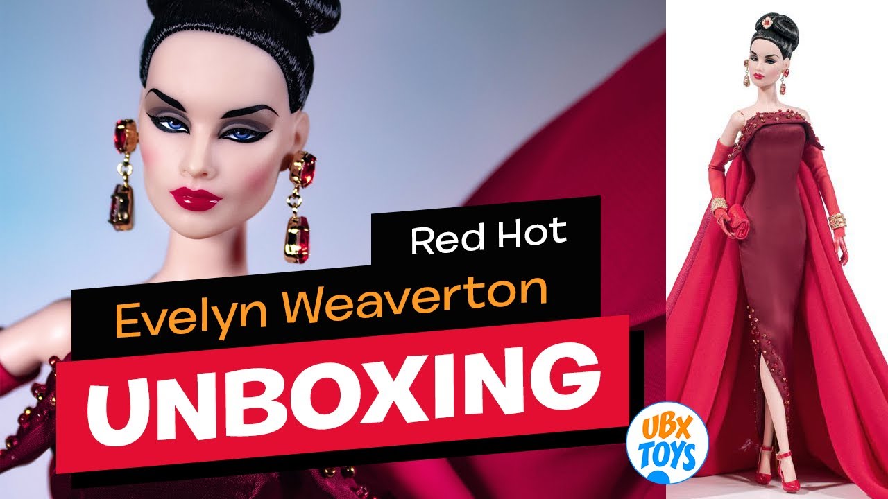 UNBOXING AND REVIEW EVELYN WEAVERTON (RED HOT) INTEGRITY TOYS Doll review [2020] The East 59th