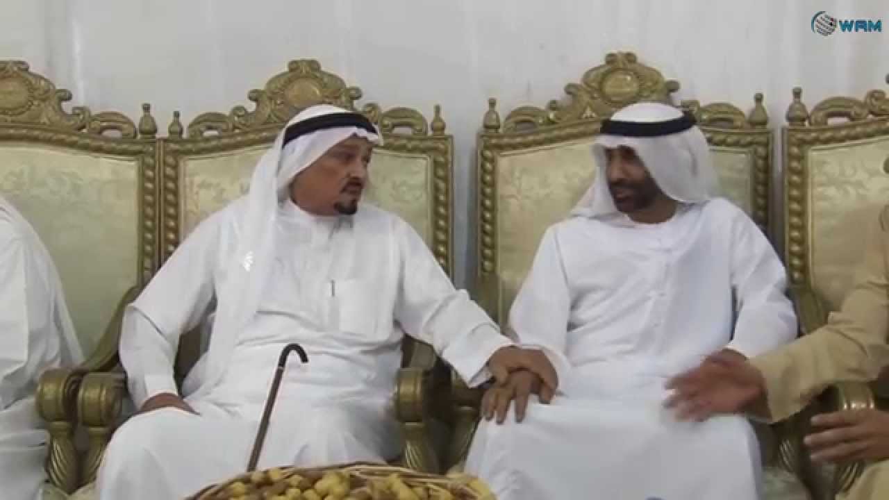 حاكم عجمان وولي عهده يعزيان اسرة الشهيد عبد العزيز الكعبي