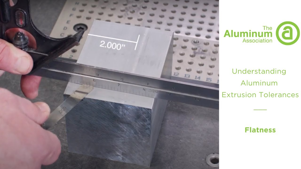 Aluminum Extrusion Tolerances - Flatness