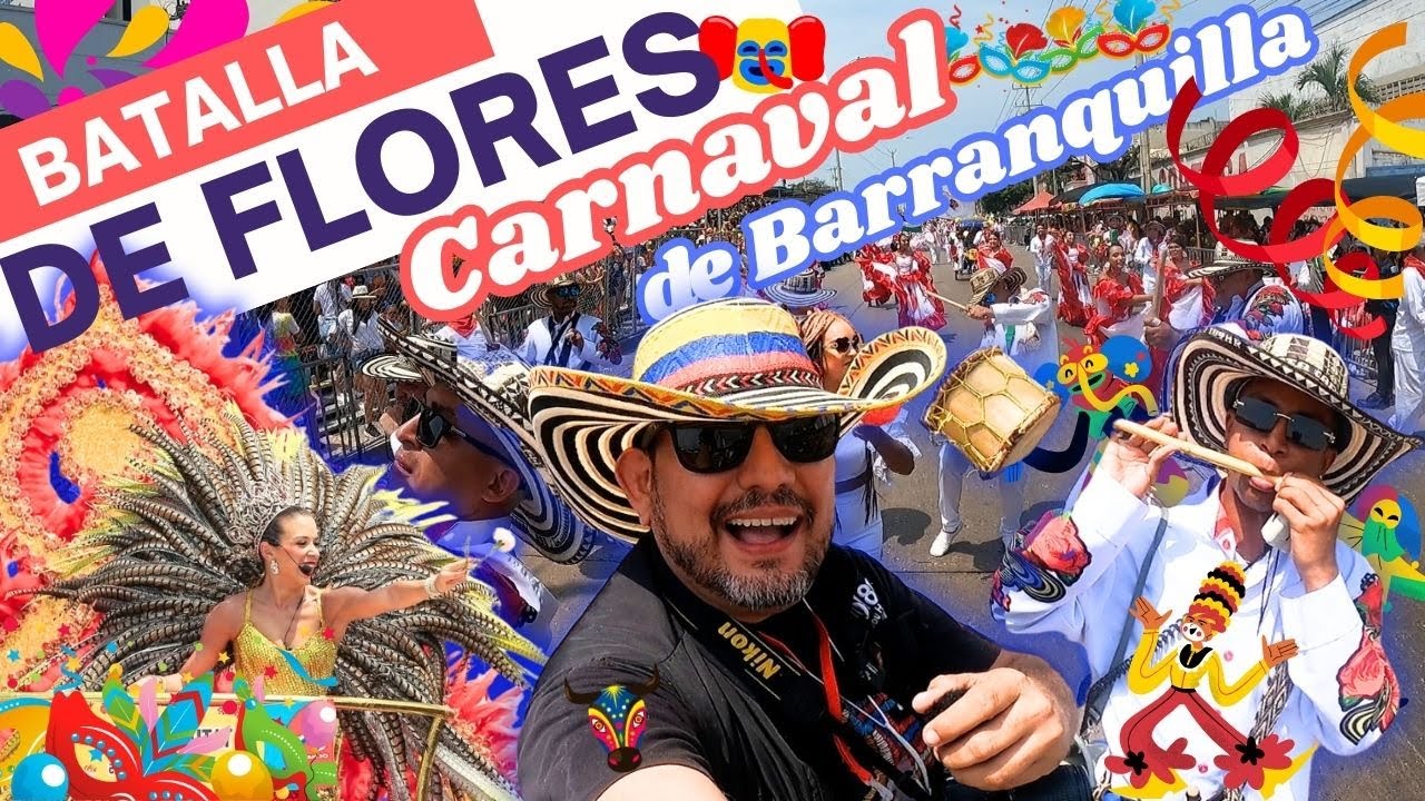 📢FLOWER BATTLE 2025 Barranquilla Carnival🎉🎉