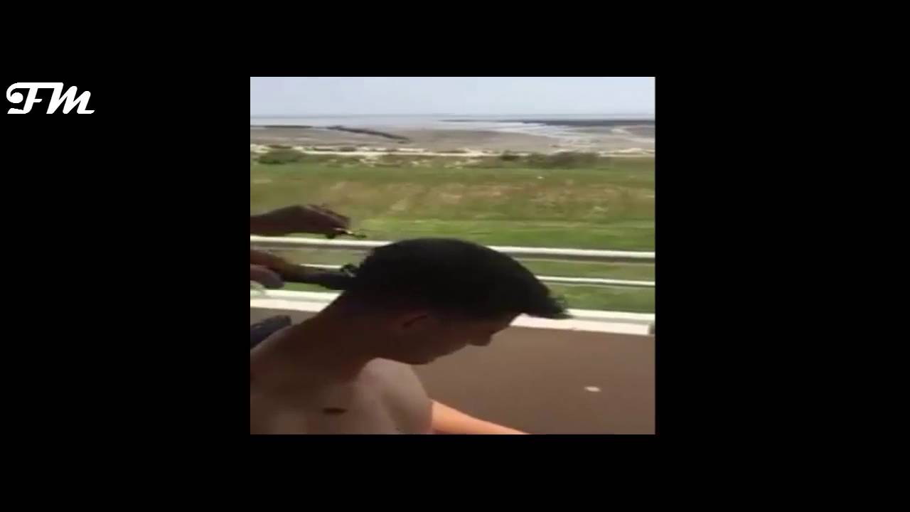 Sergio Ramos shaves Alvaro Morata hair 9/6/201