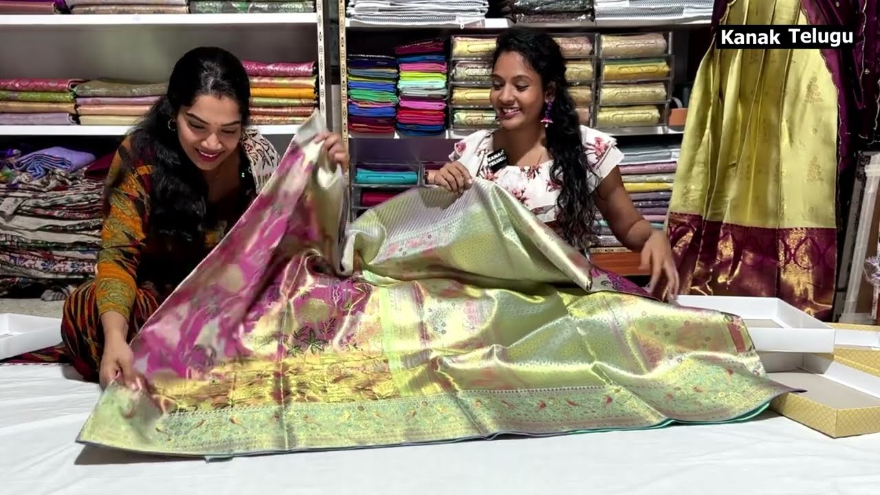 Timeless Luxury Silk Sarees | Premium handloom silk sarees