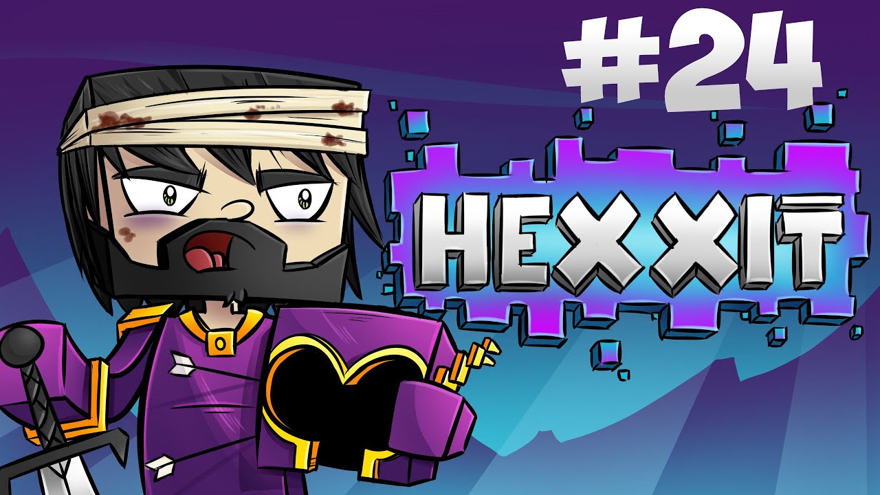 Minecraft : Hexxit - Ep 24 - Snow Cathedral!
