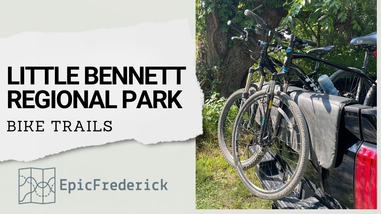 Mountain Biking the Trails at Little Bennett Regional Park near Frederick, Maryland!