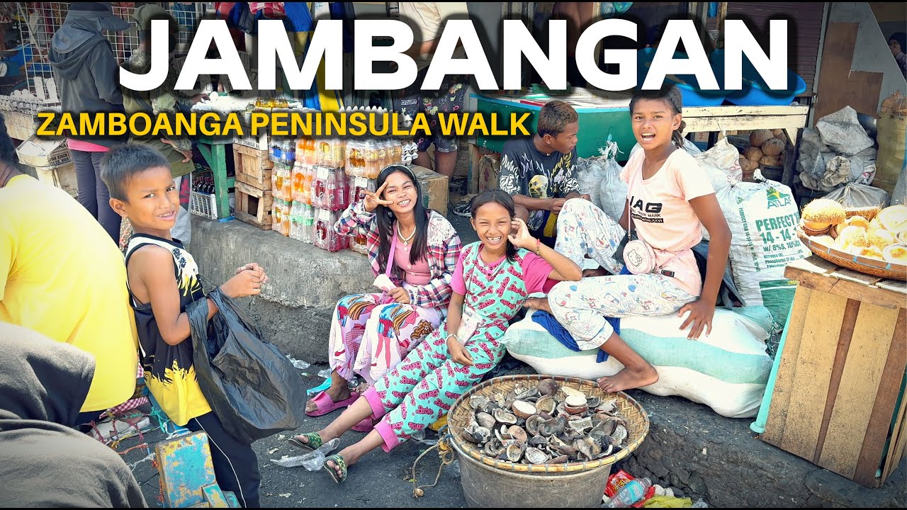 Walking the Zamboanga Peninsula Mindanao Philippines [4K HDR]
