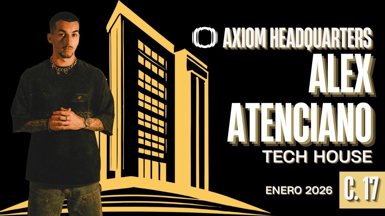 C. 17. ALEX ATENCIANO. TECH HOUSE SET. ENERO 2026. AXIOM HEADQUARTERS. #streaming #djset #entrevista