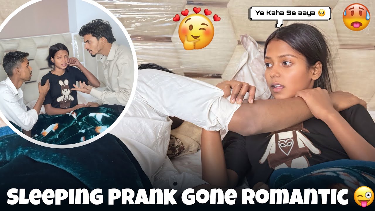 Sleeping Prank On Sheetal 🥵😍|| ये मैंने क्या किया 🥹|| Kailash Vlogs 