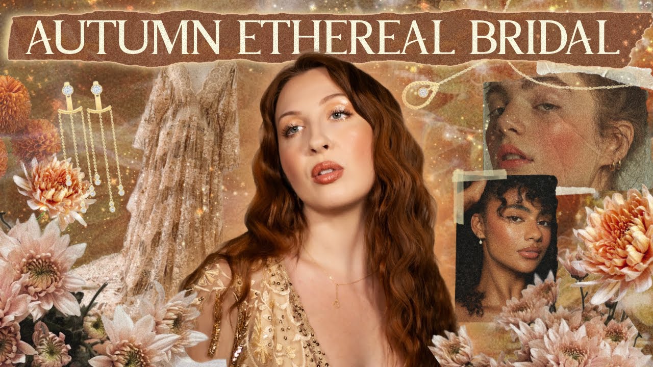 Autumn Goddess meets Ethereal Enchantress: A Bridal Look