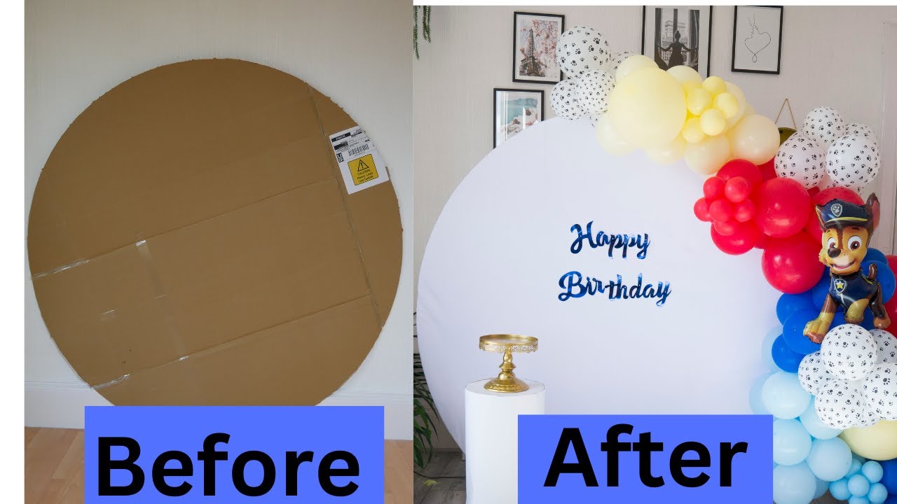 Diy Paw Patrol Theme  Birthday Decor
