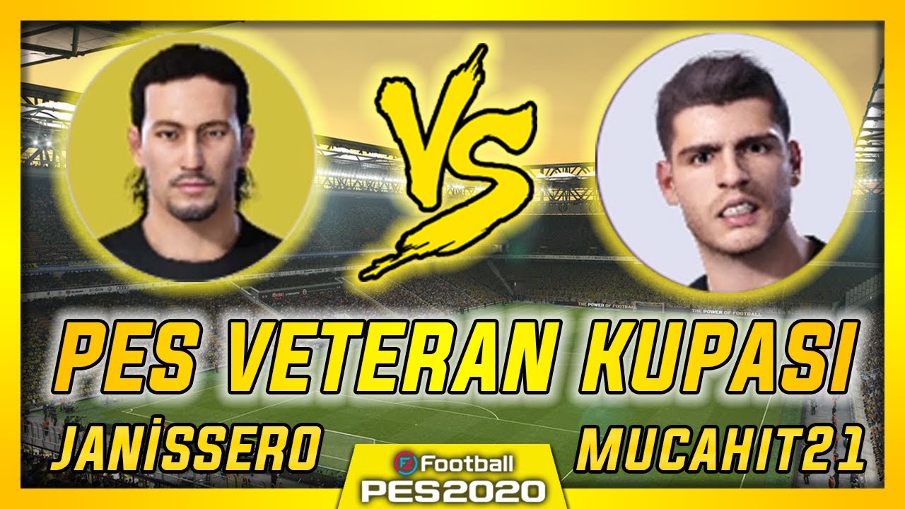 JANİSSERO VS MUCAHIT21 | PES 2020 PES VETERAN KUPASI GRUP MA&Ccedil;I