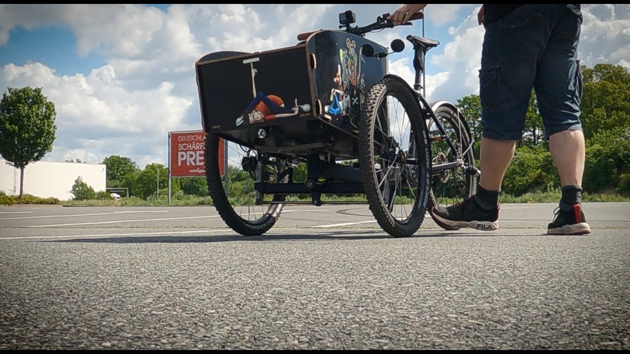 Unser zwiegespaltener Erfahrungsbericht Lastenrad SBLOCS Calderas One E (Mit elektro Motor)