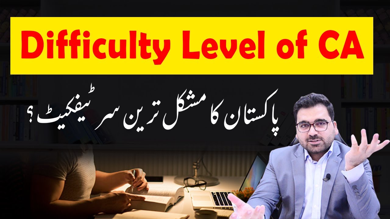 Difficulty Level of CA | How Much difficult is CA? | Chartered Accountancy : Professional's Legacy