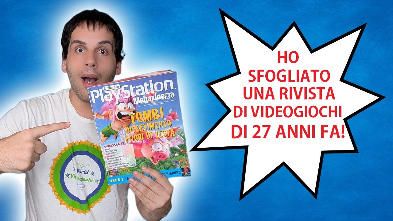 Ho SFOGLIATO una RIVISTA di VIDEOGIOCHI di 27 ANNI FA!
