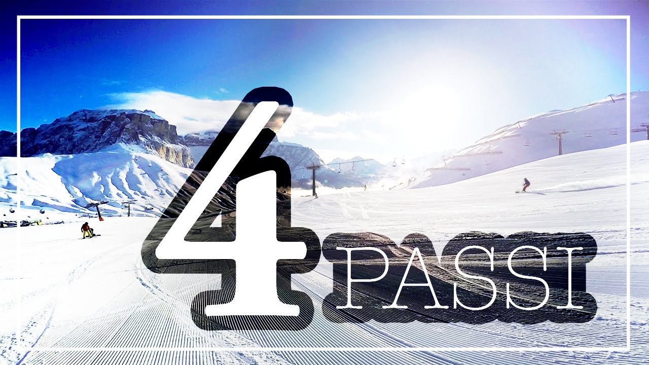 4 PASSI sugli SCI | Sellaronda 2017 | GoPro