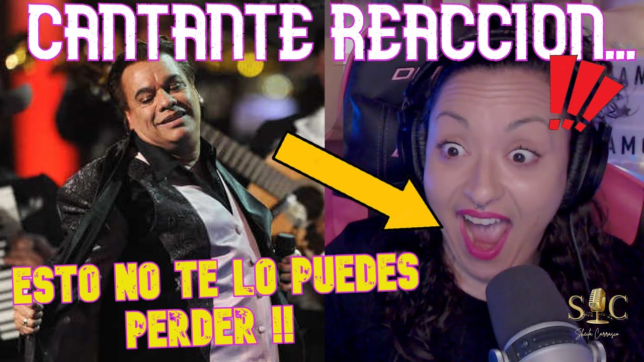 JUAN GABRIEL ✨ POPURRI DE CUMBIAS ✨Cantante REACTION... ESTO NO TIENE NOMBRE!! EN ROSE BOWL ❤️