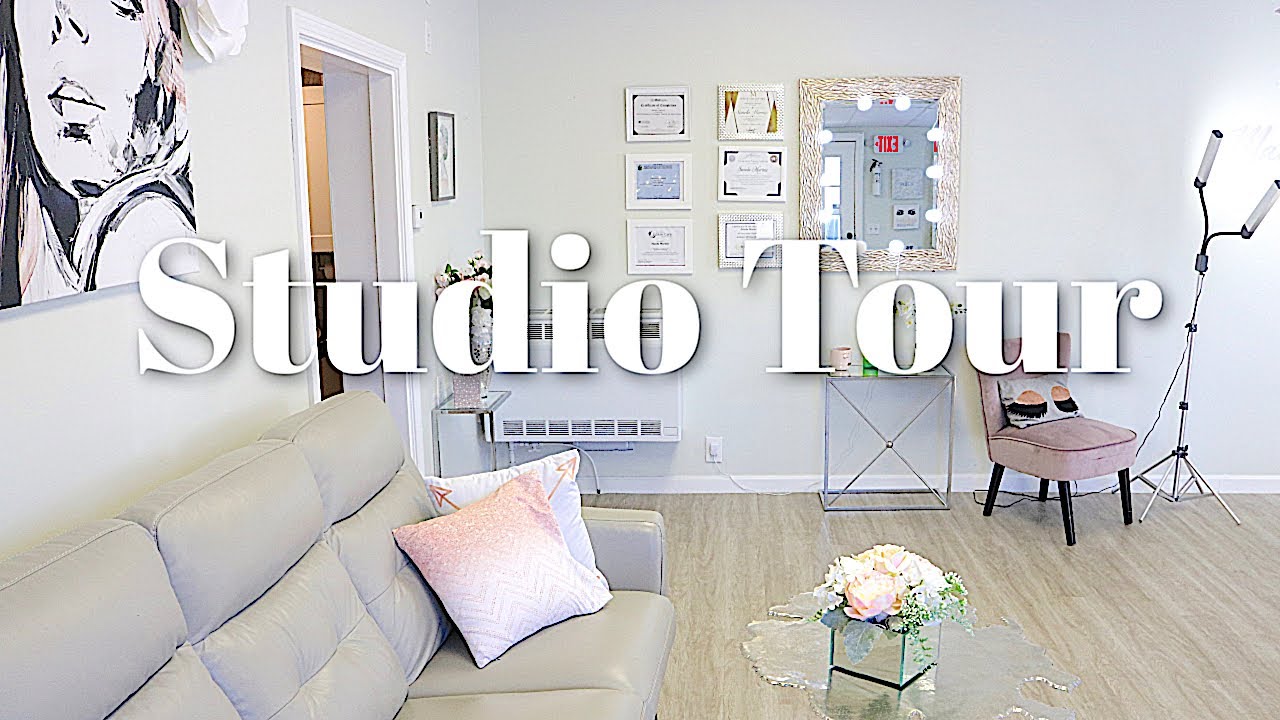 Studio Tour. Microblading and Eyelash extensions