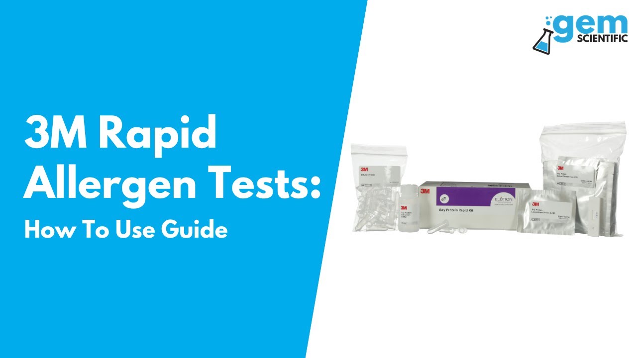 3M Rapid Allergen Tests User Guide - Gem Scientific
