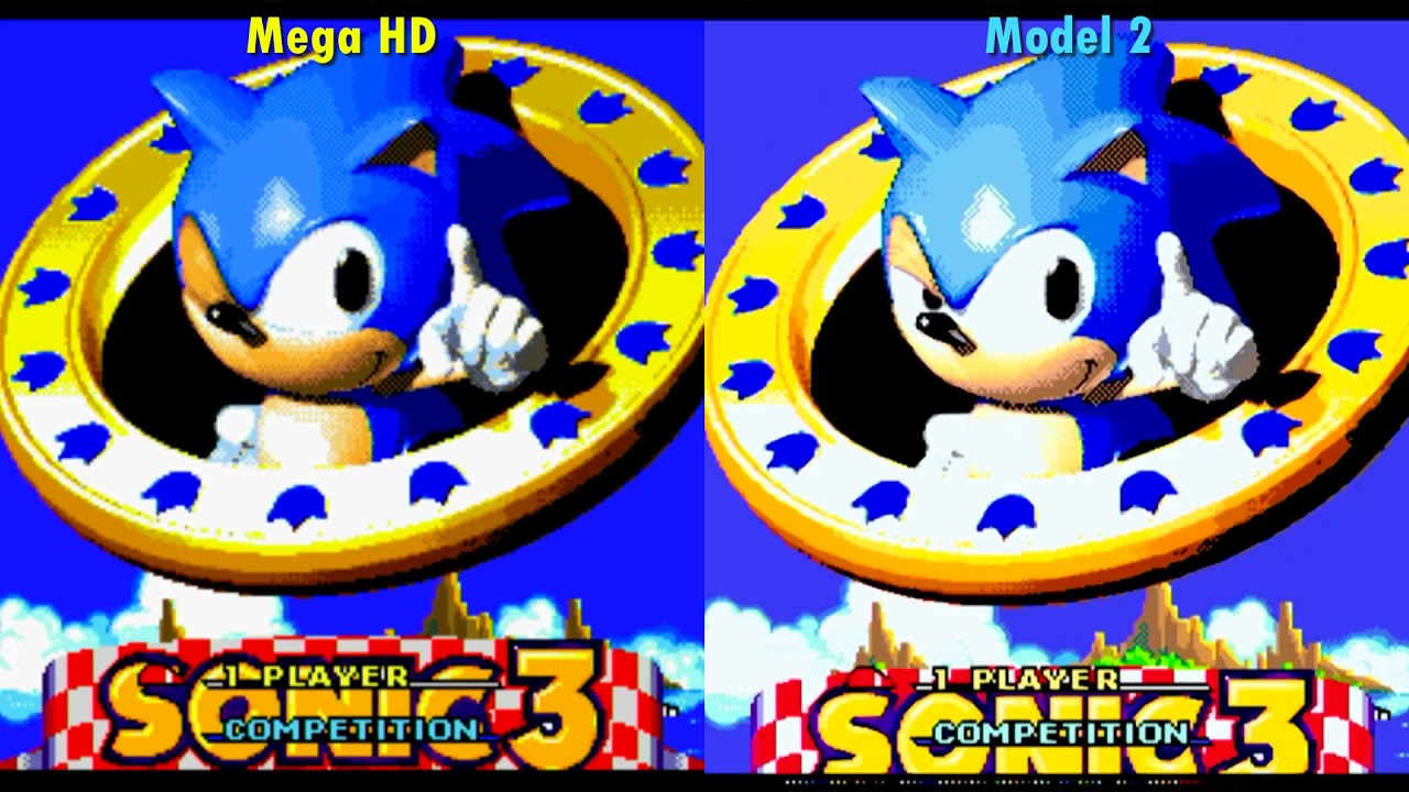 Hyperkin Mega Retron HD vs. Sega Genesis Model 2
