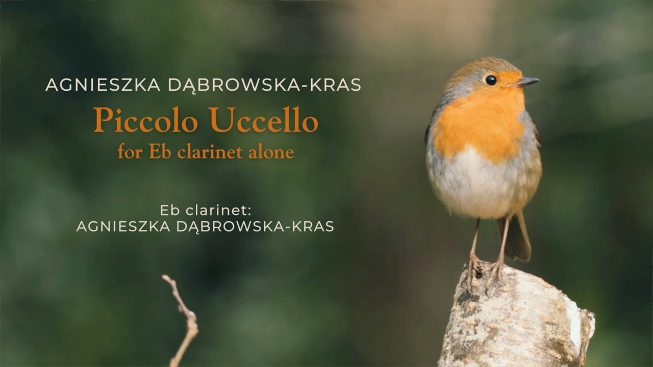 Agnieszka Dąbrowska-Kras &ndash; Piccolo Uccello for Eb clarinet