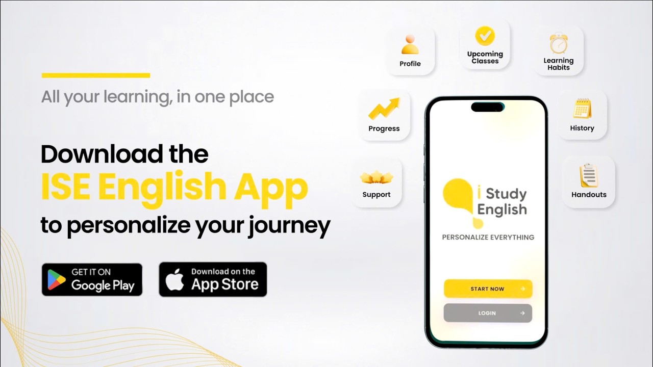 CHÍNH THỨC RA MẮT: ISE ENGLISH APP. Nền tảng quản lý học tập dành riêng cho học viên ISE