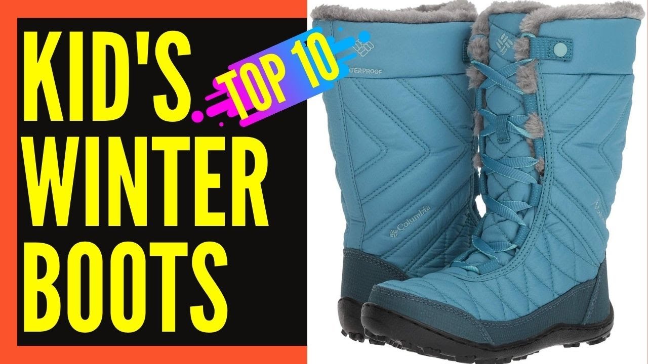 Top 10 Best Winter Snow Boots for Kids Reviews || Best Winter Snow Boots for Toddlers